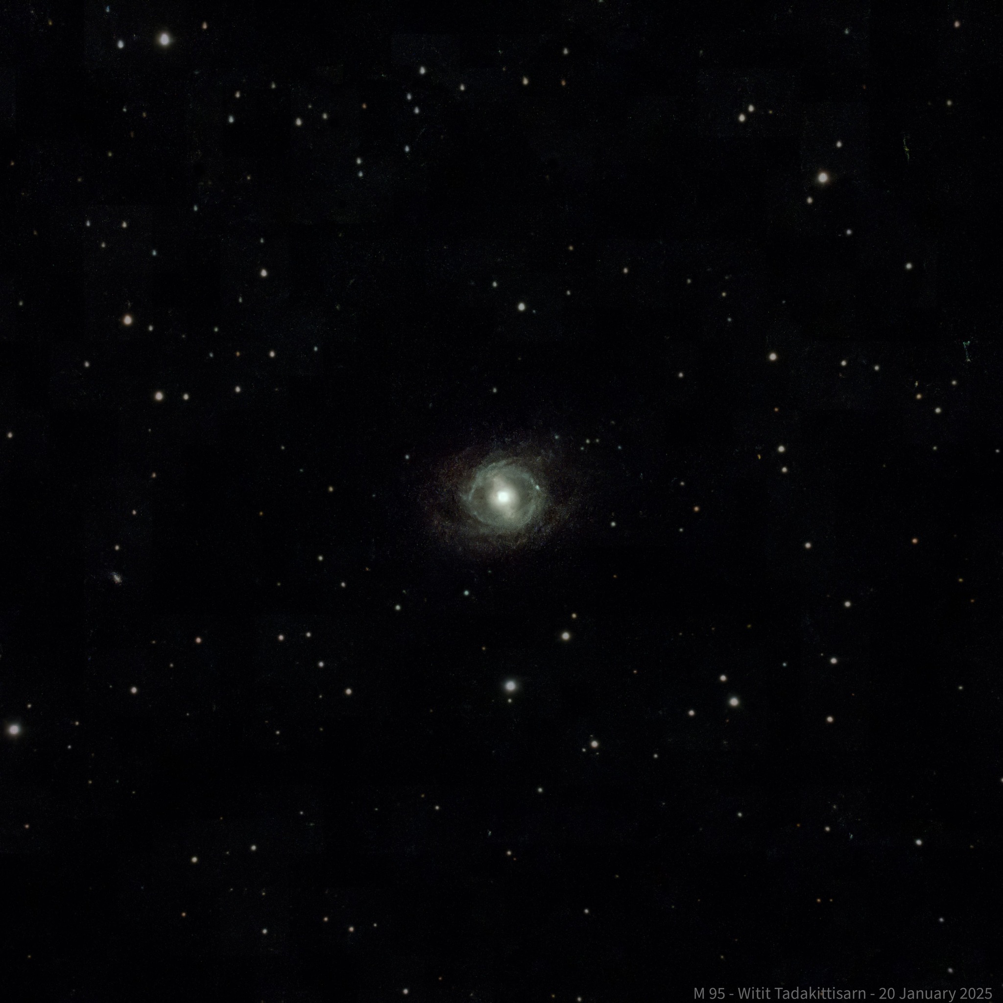 Barred Spiral Galaxy in Leo